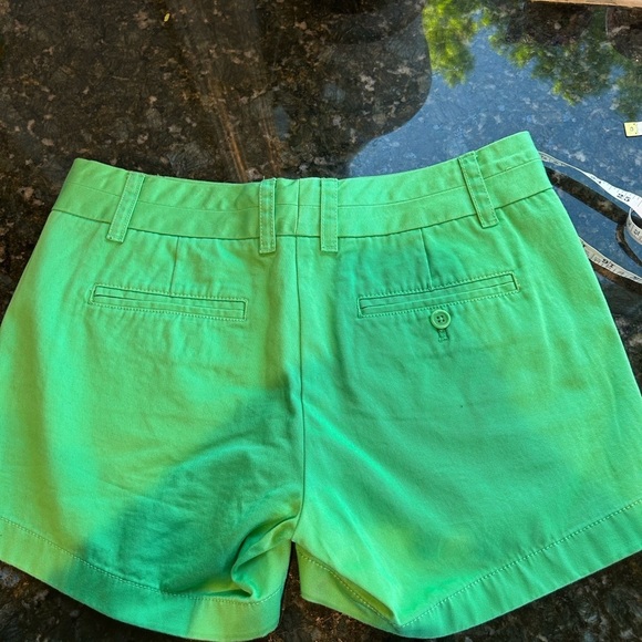 NWOT J. Crew 4” Chino Shorts. Green. Never worn. Classic. Preppy. Tennis prep - Picture 11 of 12